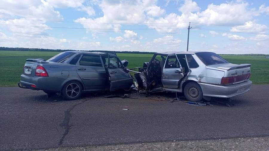 В результате ДТП в Татарстане погибли пять человек