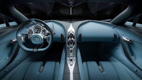 Bugatti выложила много фото нового гиперкара Tourbillon