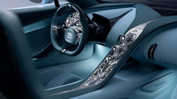 Bugatti выложила много фото нового гиперкара Tourbillon