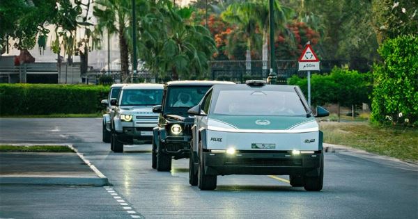 Полиция пересела на Tesla Cybertruck