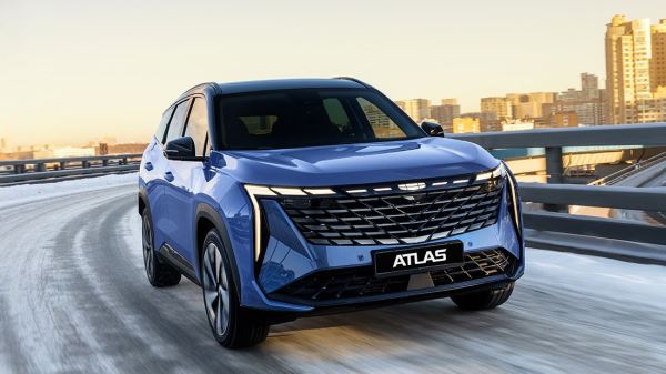 Новый Geely Atlas с полным приводом: комплектации и цены