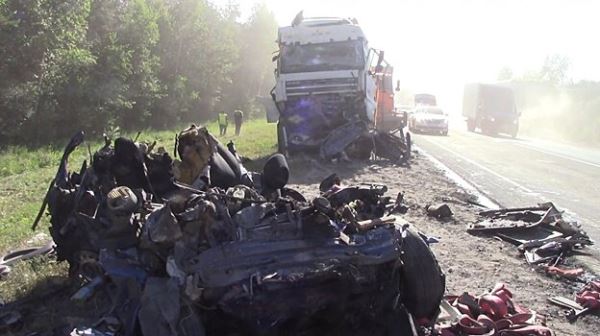 В ГАИ рассказали, как случилась автокатастрофа в Кузнецком районе